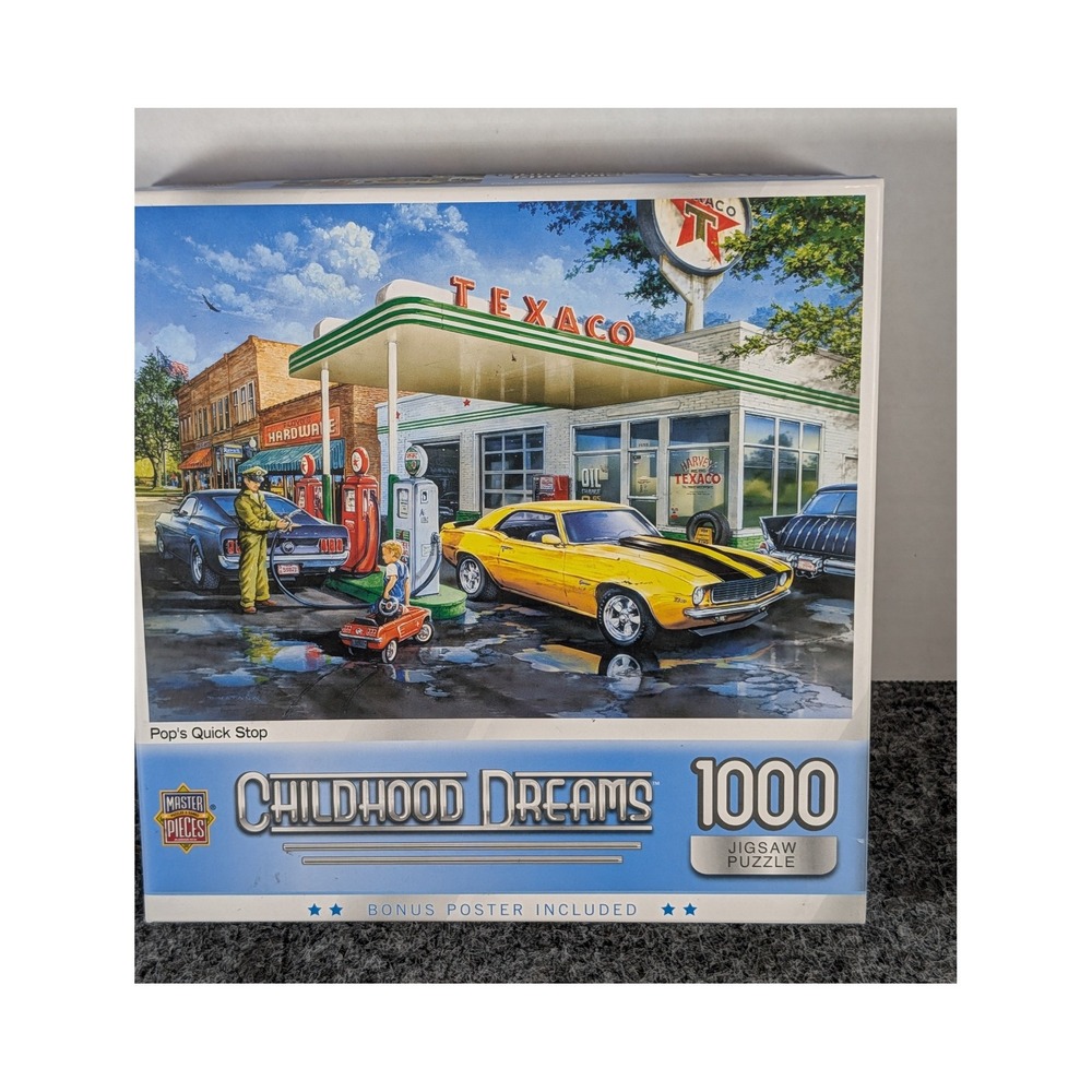 MasterPieces Childhood Dreams Pops Quick Stop 1000 Piece Jigsaw Puzzle 51121